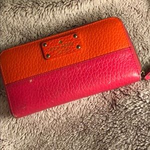 Pink Kate Spade Wallet